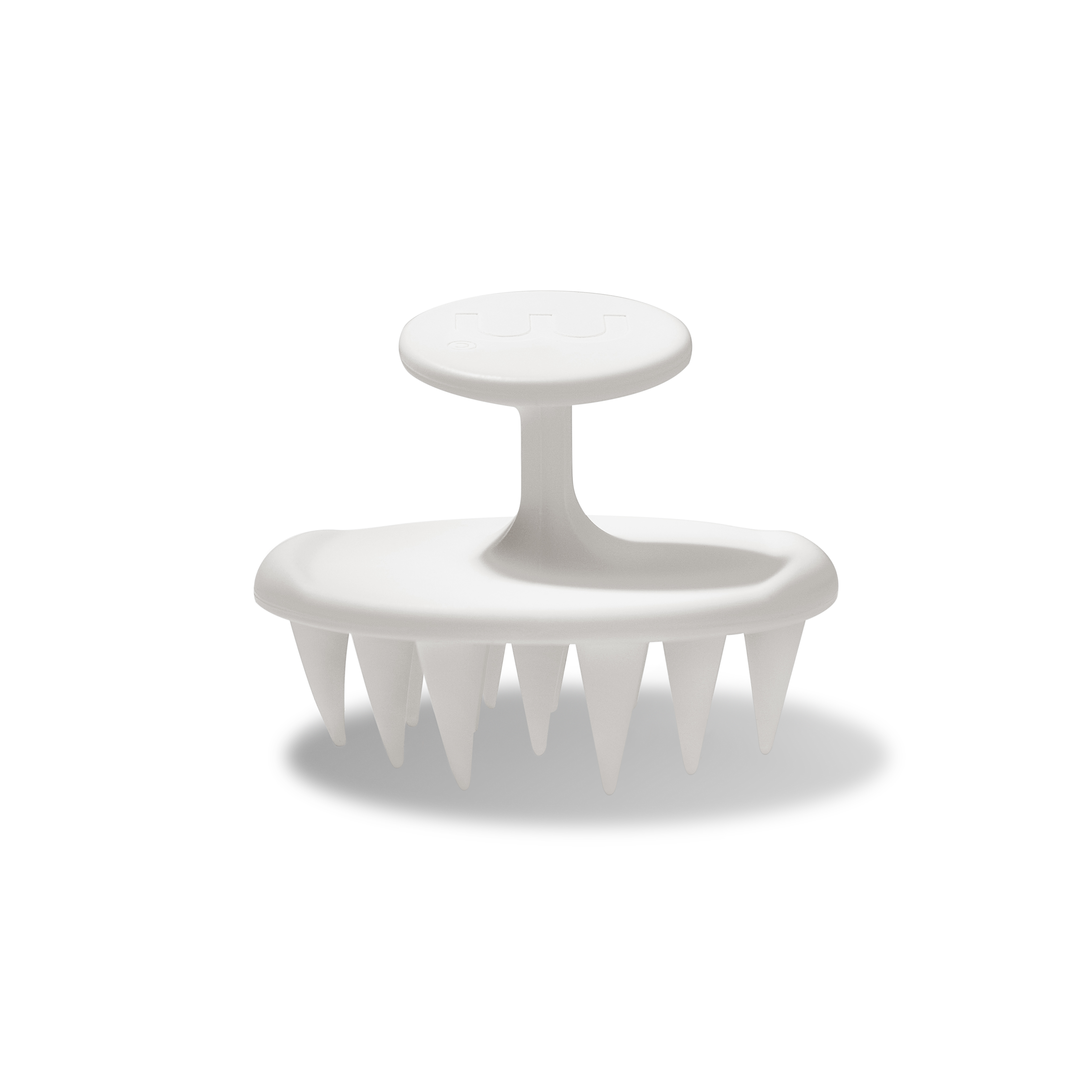 MON MOU Ssbrush White - Силіконова щітка для очищення шкіри голови MON MOU Ssbrush White - Силіконова щітка для очищення шкіри голови